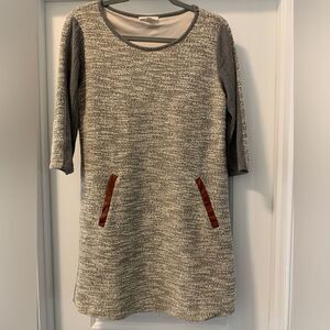 THML Anthropologie Sweater Boucle Style Dress Size Medium
